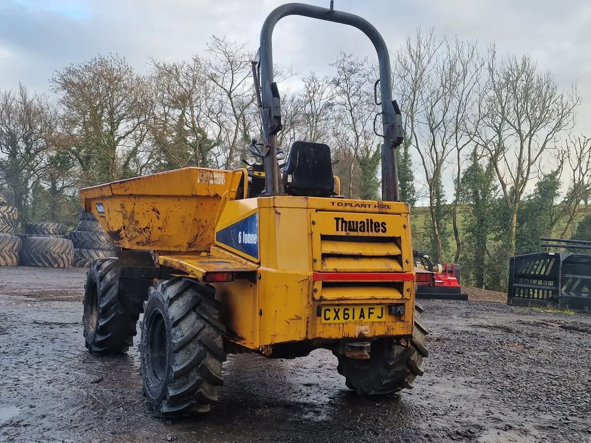 Thwaites 6-Ton Swivel Skip Dumper - Image 4
