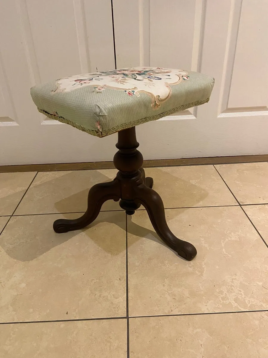 William IV piano stool - Image 2