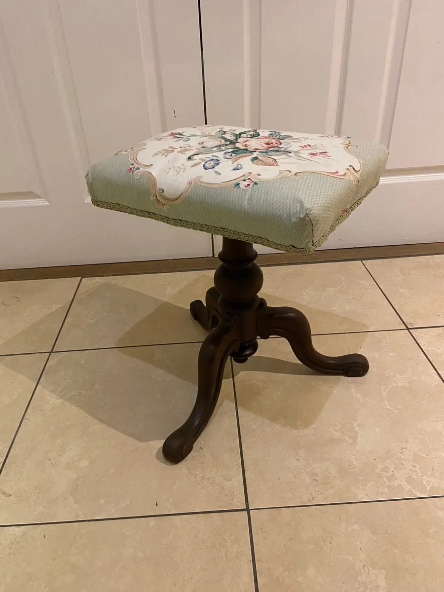 William IV piano stool - Image 3
