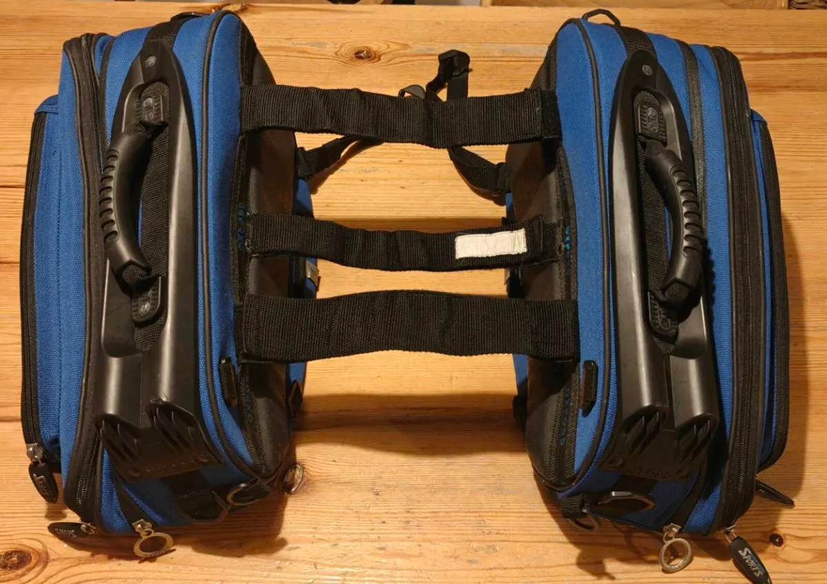 Oxford soft motorbike panniers - Image 1