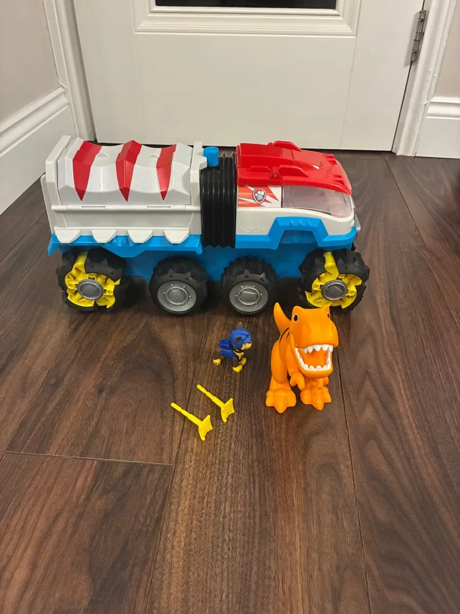 Paw Patrol Dino Rescue Truck - Image 1