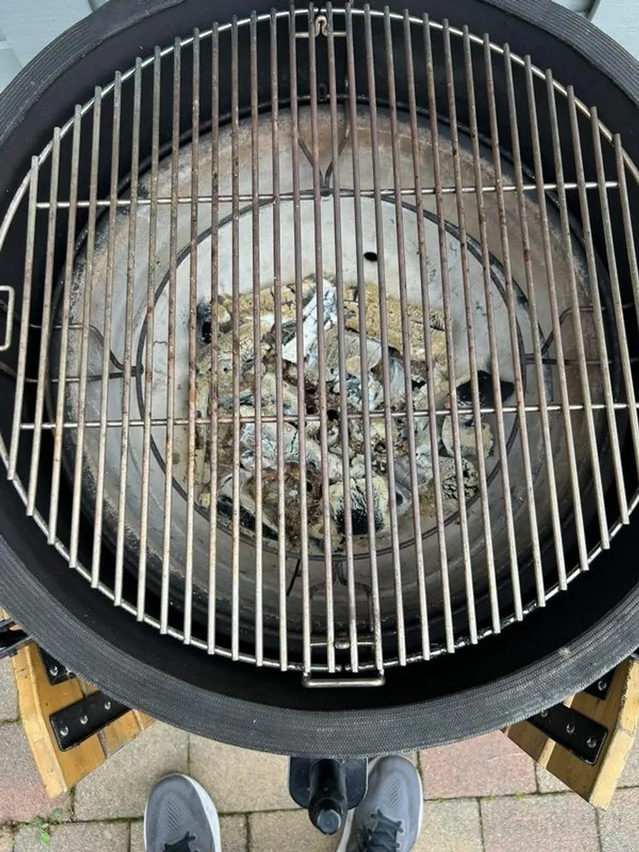 kamado bono 23" bbq egg plus rotisserie - Image 1