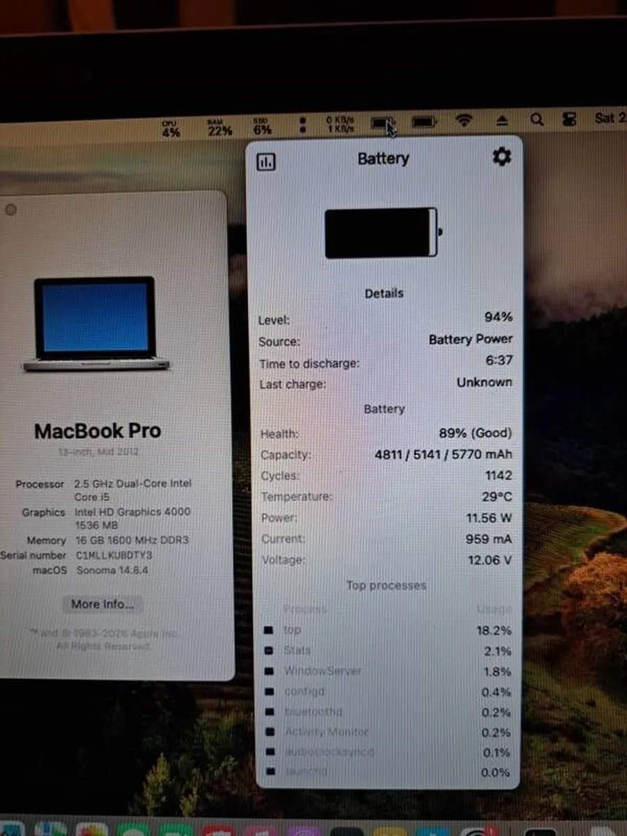 Macbook Pro SSD 16Gb RAM - Image 4