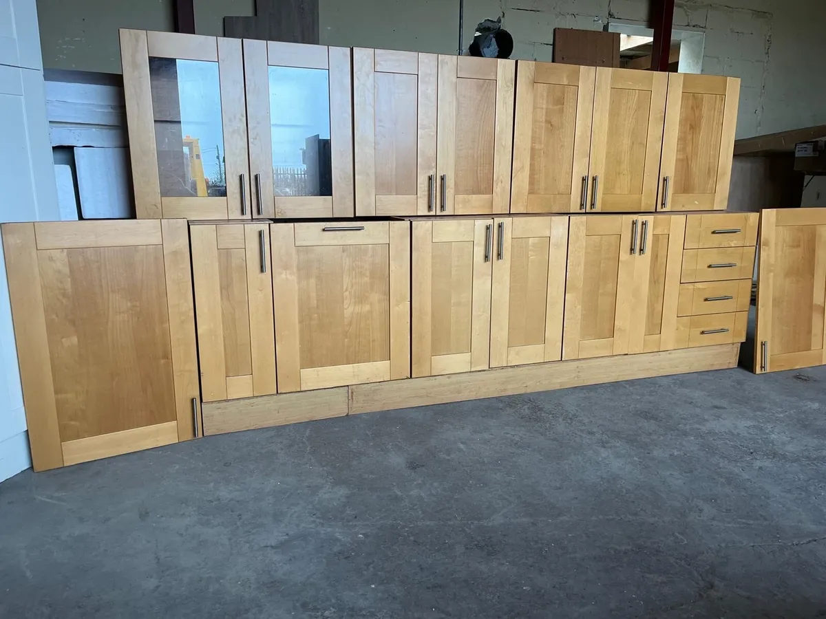 Maple Kitchen Units - Image 2
