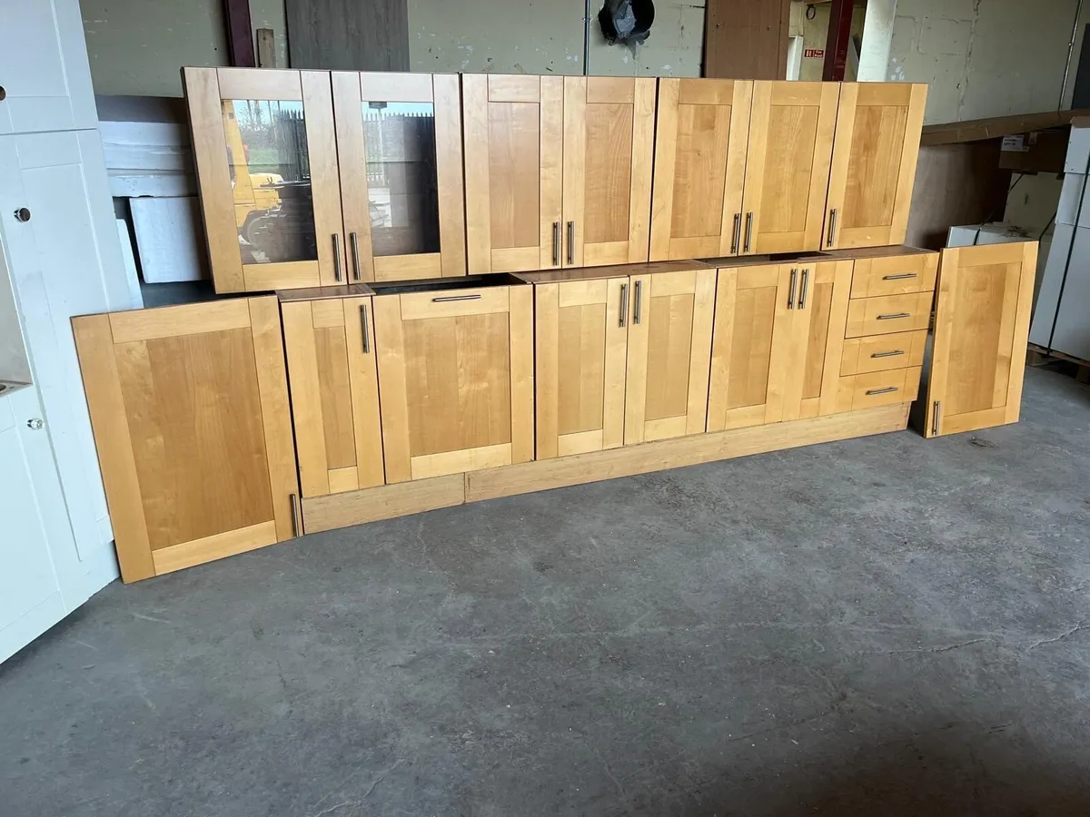 Maple Kitchen Units - Image 1