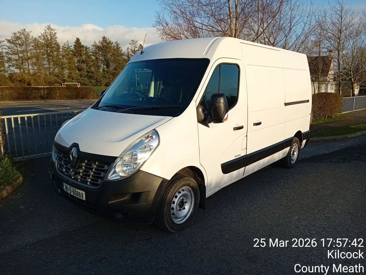 Renault Master 2018 doe & Tax - Image 1