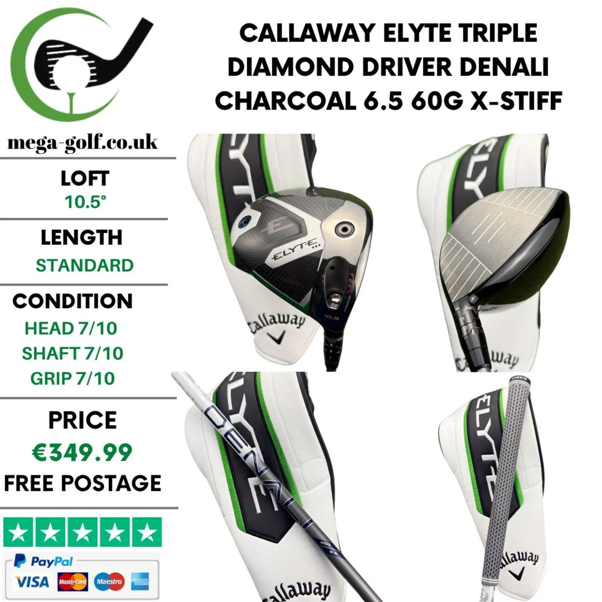 Callaway Elyte Triple Diamond Driver / 10.5° - Image 1