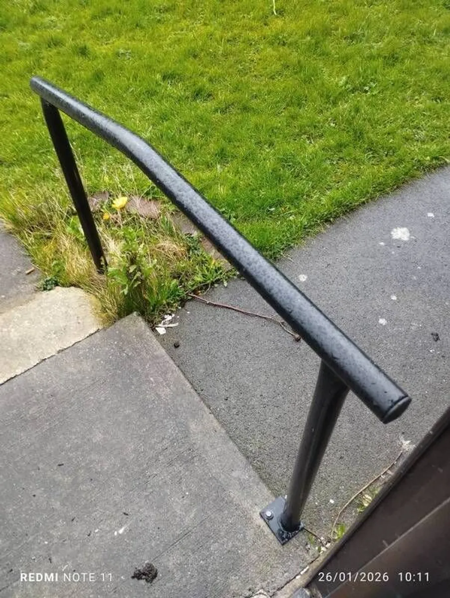 Power coated outside support handrails - Image 2