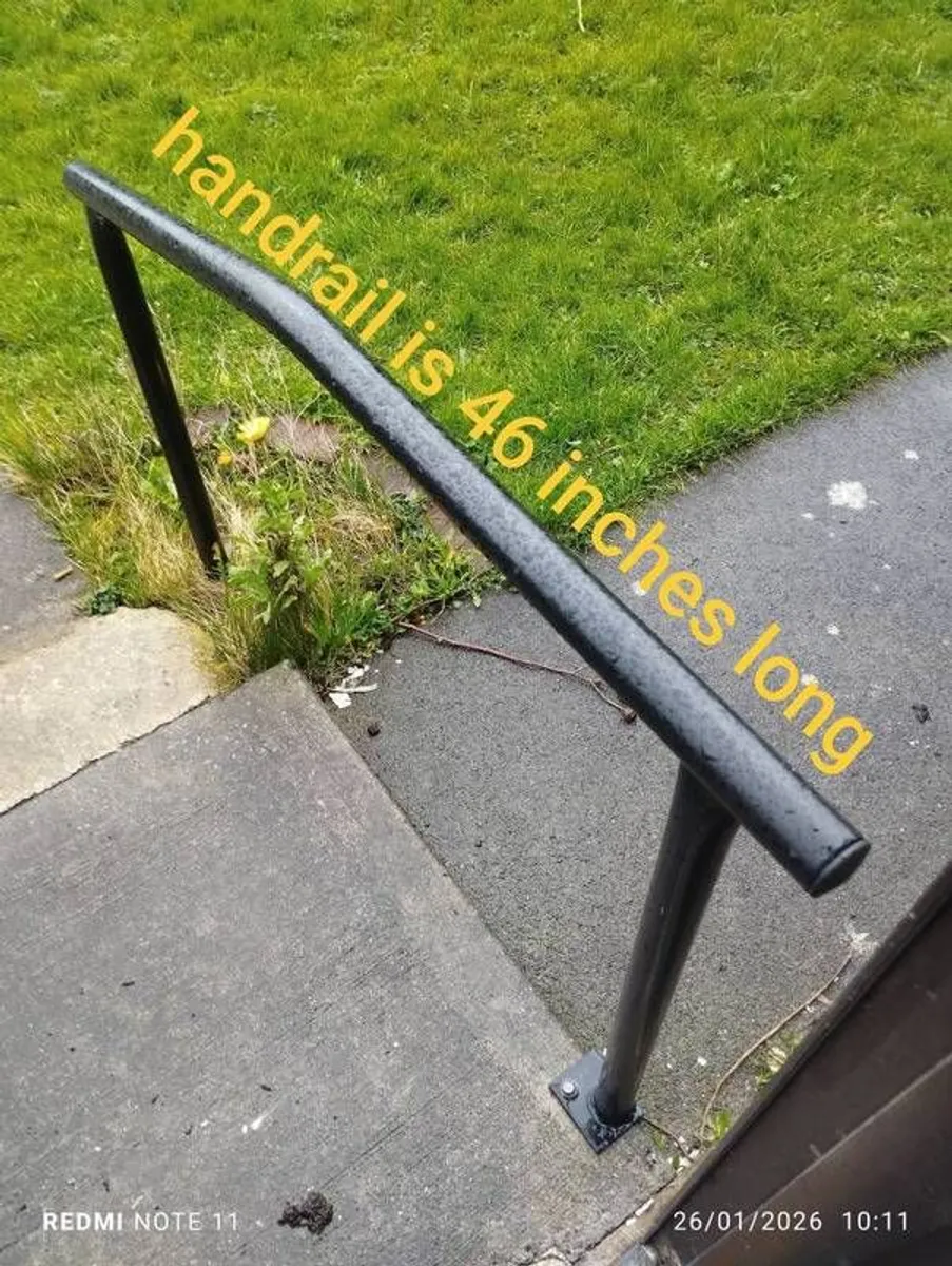 Power coated outside support handrails - Image 3