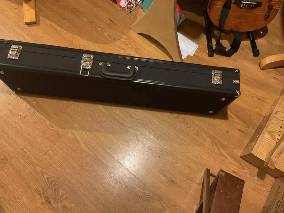 Dusenberg lapsteel guitar with robust case - Image 2