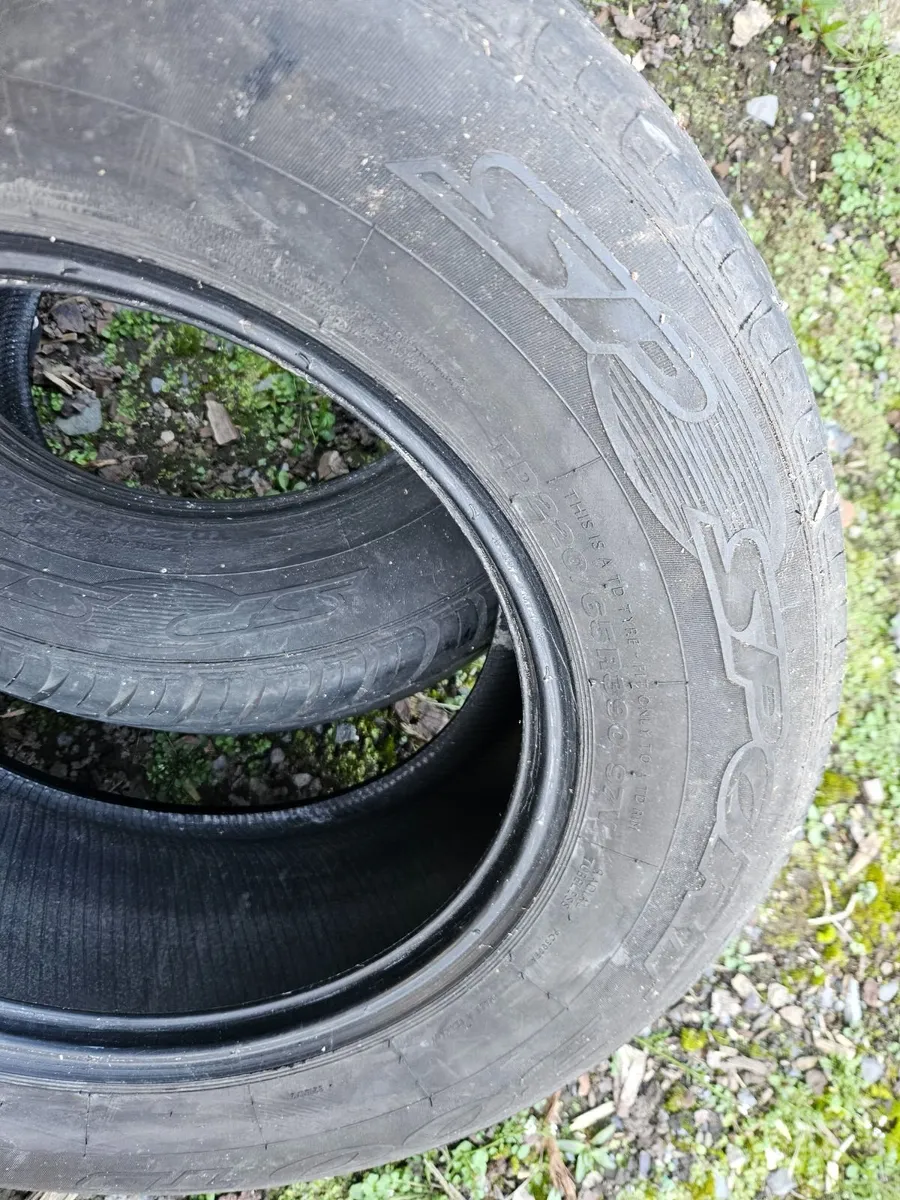 Dunlop SP Sport 300 220/65R R390 Jaguar XJ40 full - Image 3