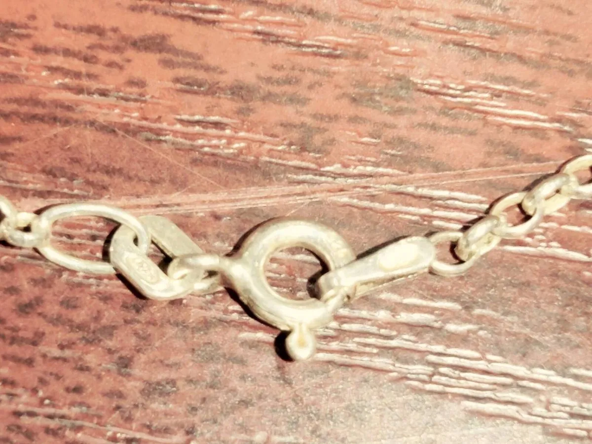 MATCHING PEARL, 925 Silver Earrings & 24"Neckkace - Image 3