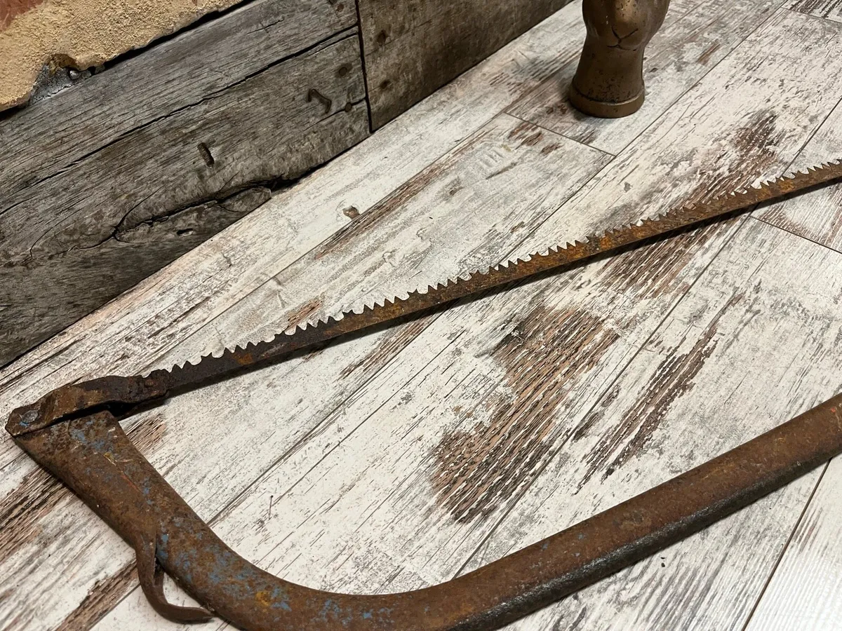 Vintage hand saw - Image 2