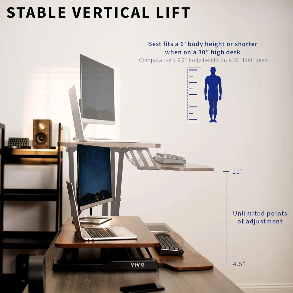 DESK-V000KN 32 K Series Desk Converter Height - Image 4