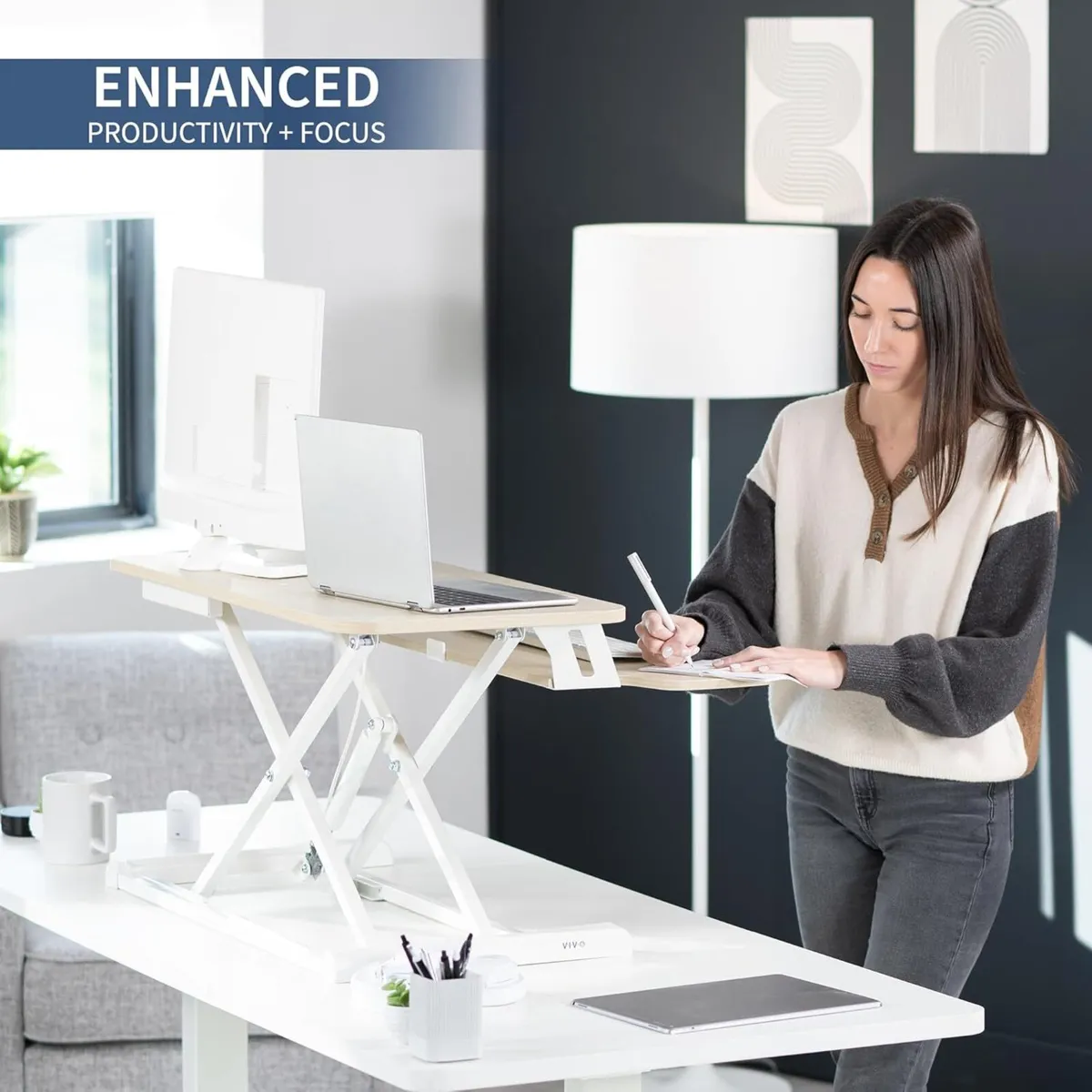 81cm Desk Converter K Series Height Adjustable - Image 4
