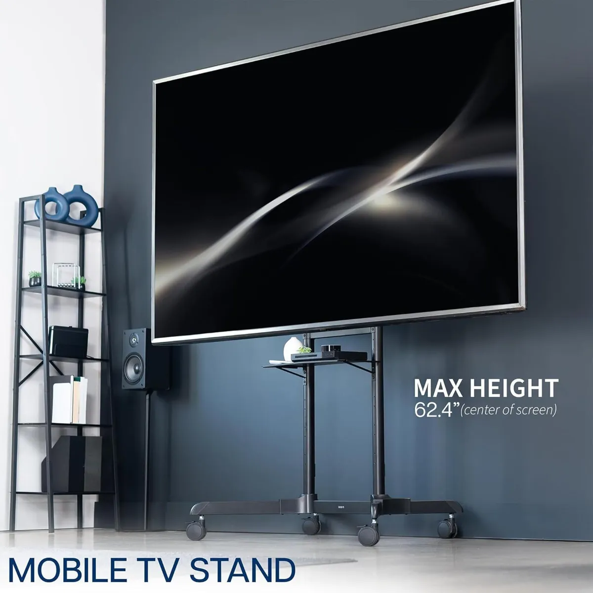 Mobile Large TV Cart for 55 to 100 Screens - Image 4