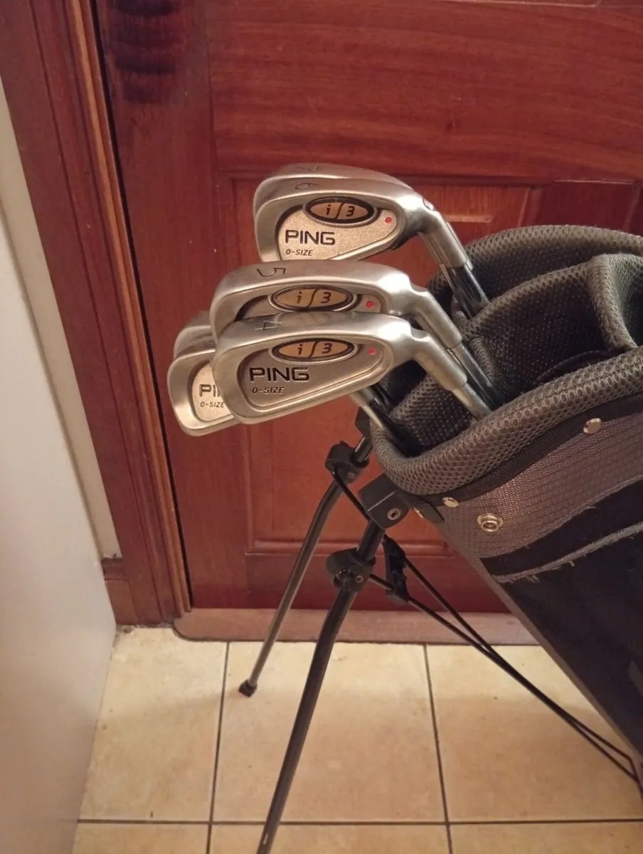 Ping i 3 Oversize Irons 4-PW Immaculate+ Stand Bag - Image 2