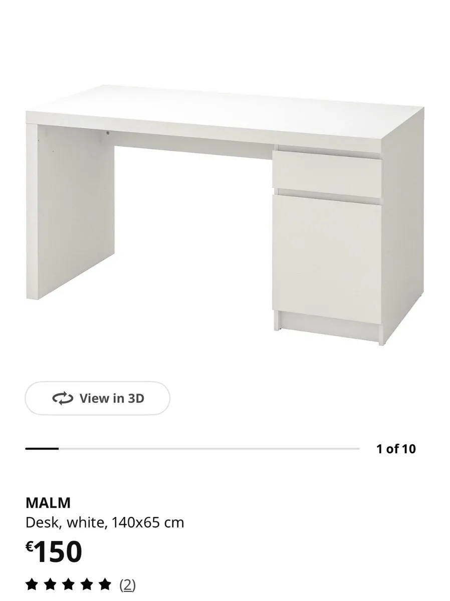 IKEA Malm Desk - Image 1
