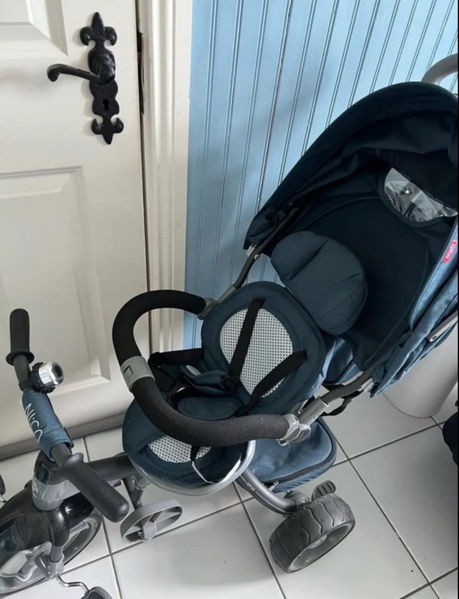 6 in 1 Trike Grey - Image 2