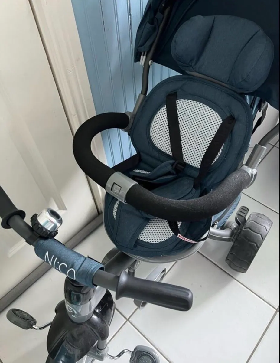 6 in 1 Trike Grey - Image 3