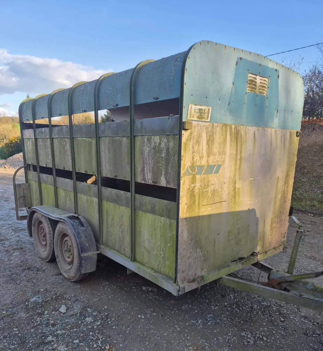 Stockdrover 12 x 6 cattle/sheep trailer - Image 1