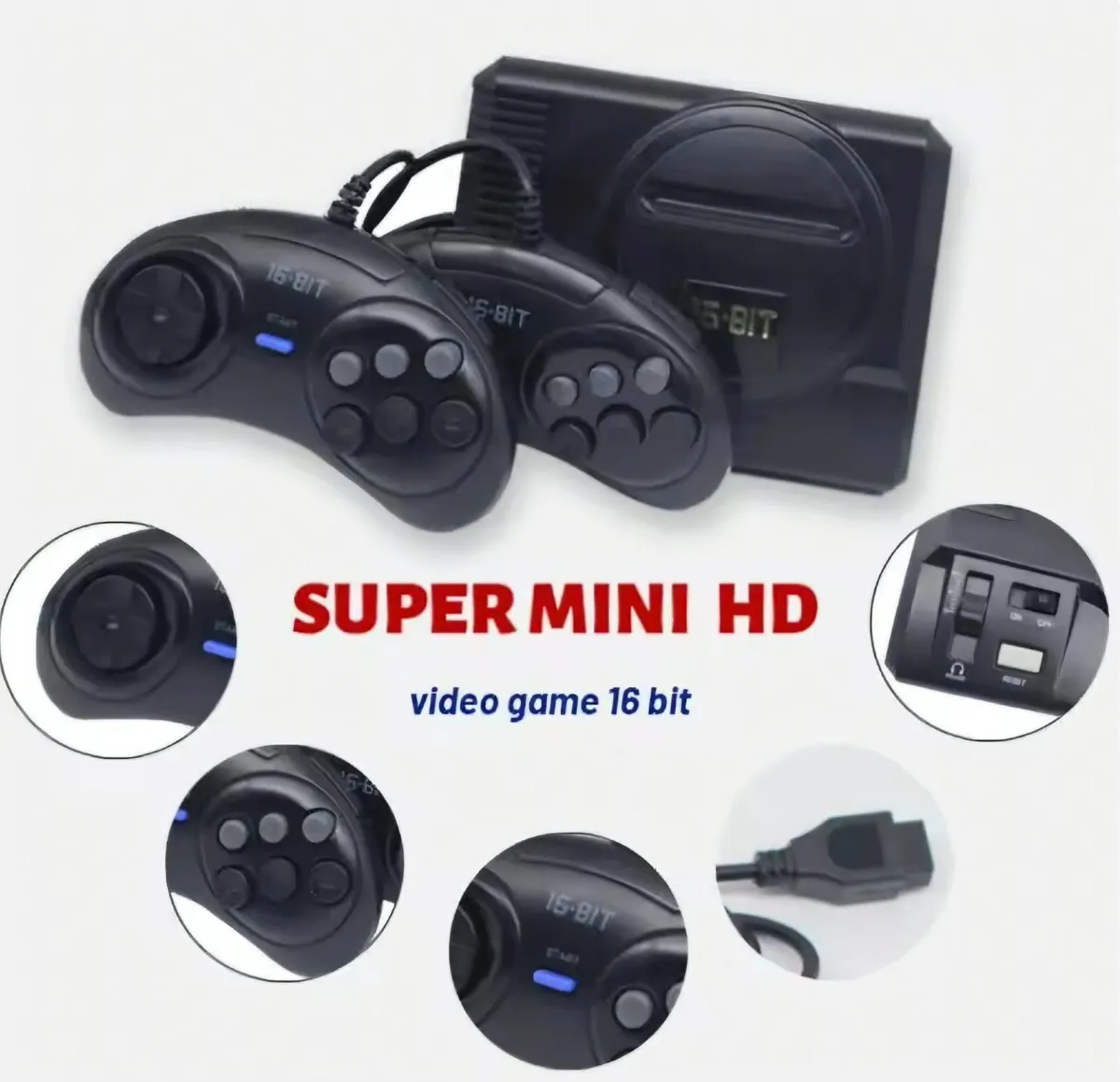 Super MINI 16 bit Video Game Console - Image 4