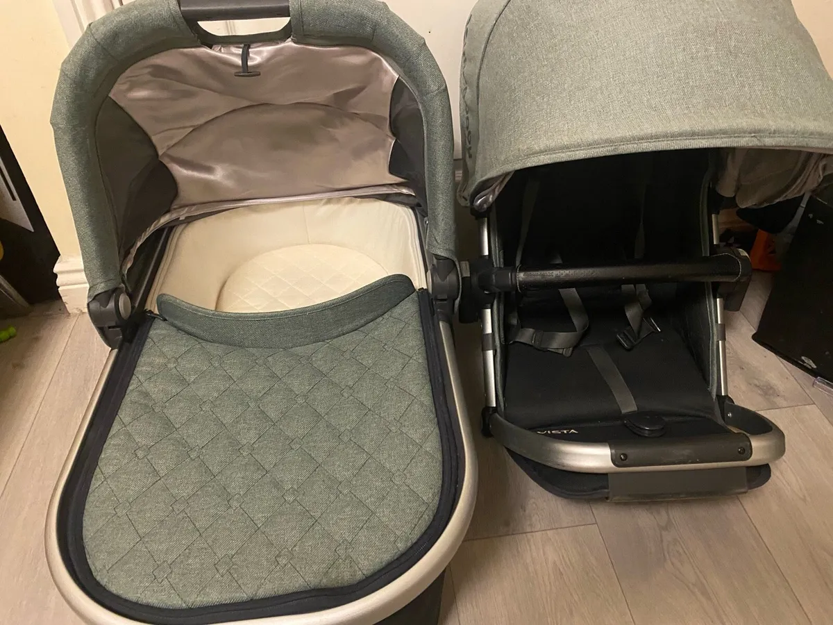 Uppababy Vista V2 (Emmett Green Mélange) - Image 3