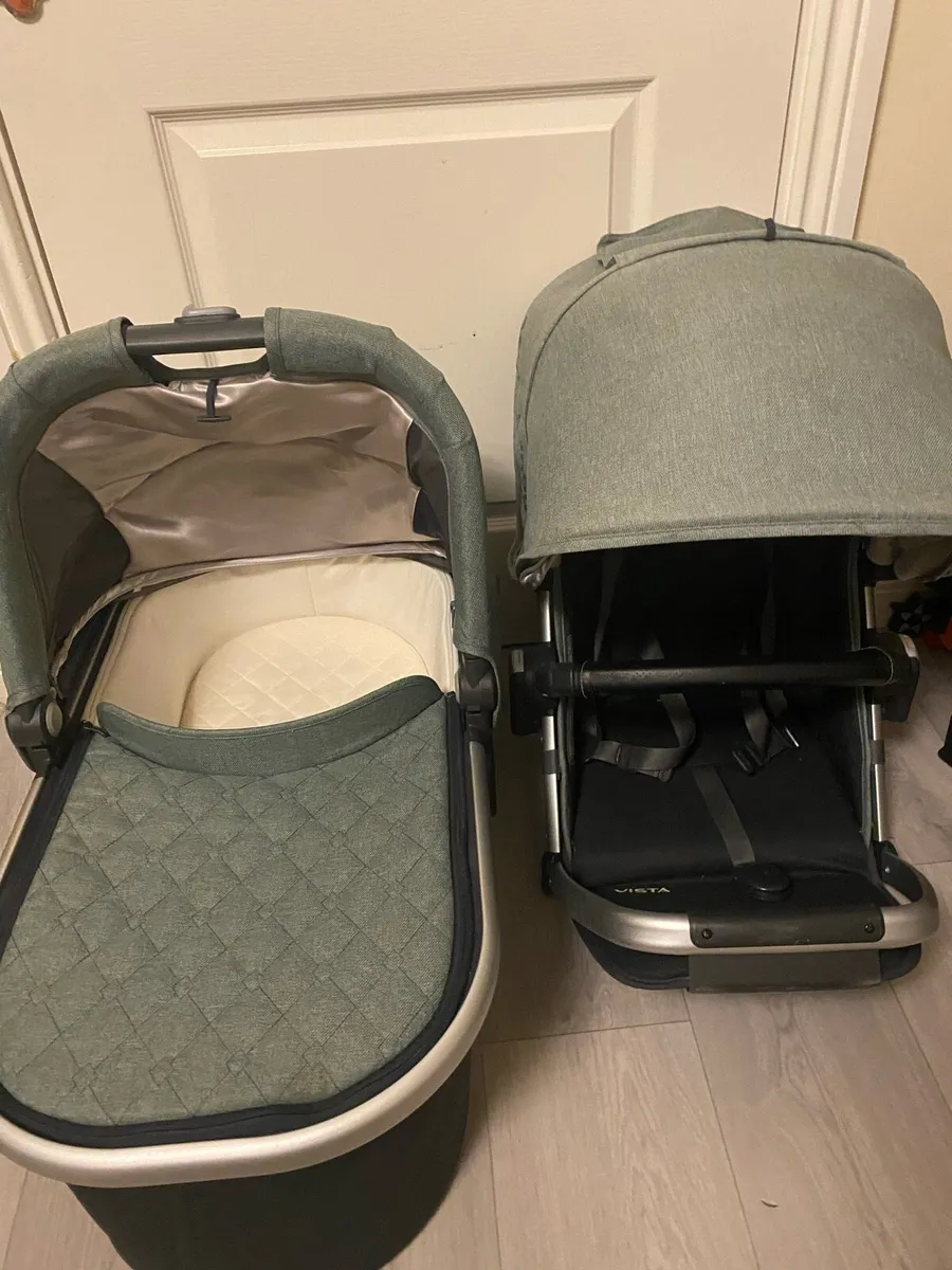 Uppababy Vista V2 (Emmett Green Mélange) - Image 4