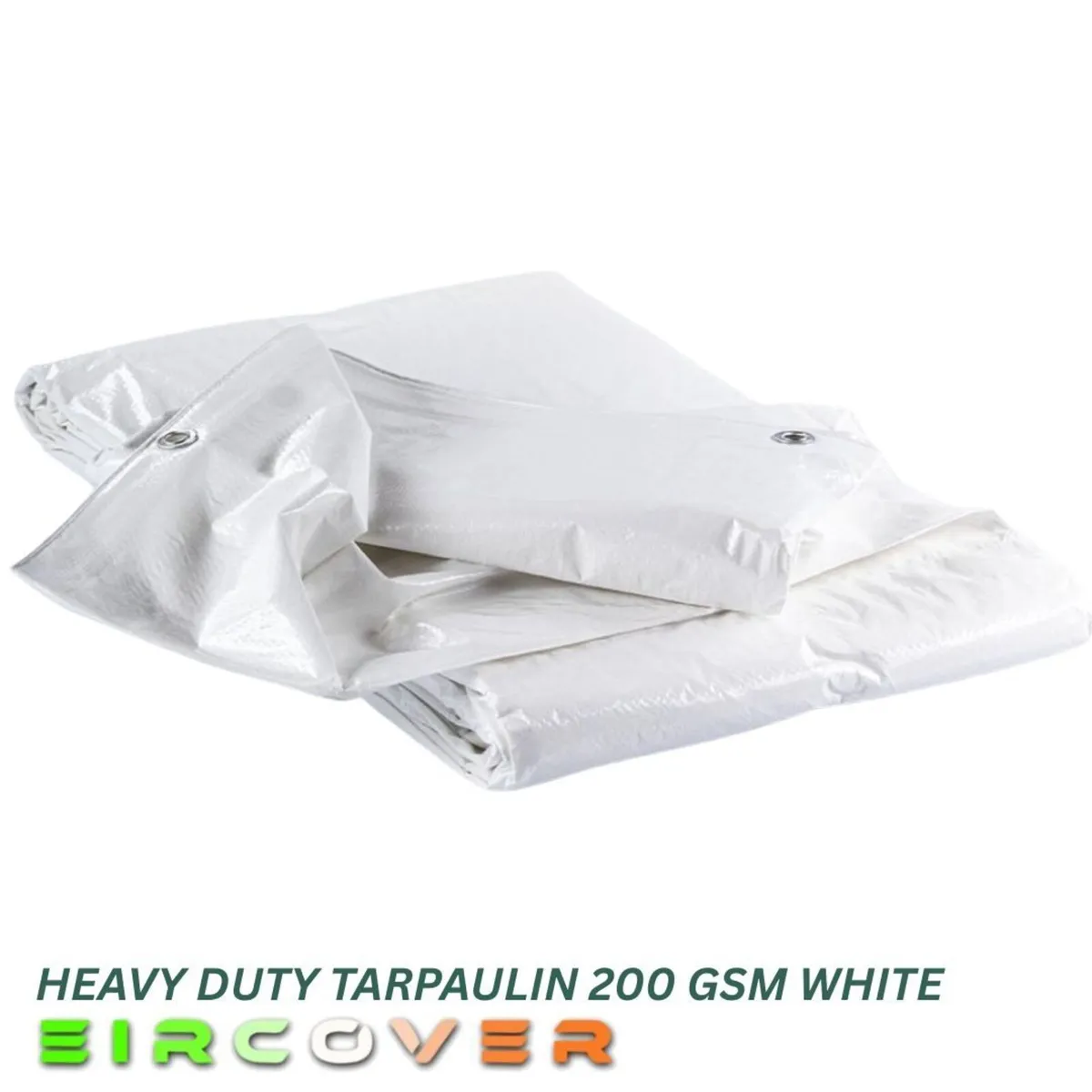 Heavy Duty Tarpaulin 1.83m x 3.8m (6'-13') 200 gsm - Image 4