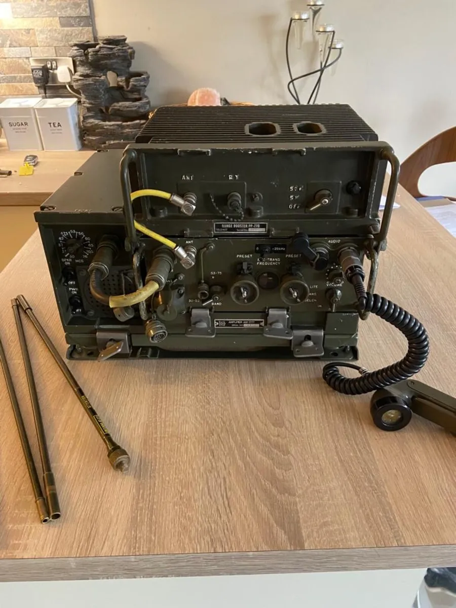 Military Radio Set (Two way radio, Walkie Talkie) - Image 1