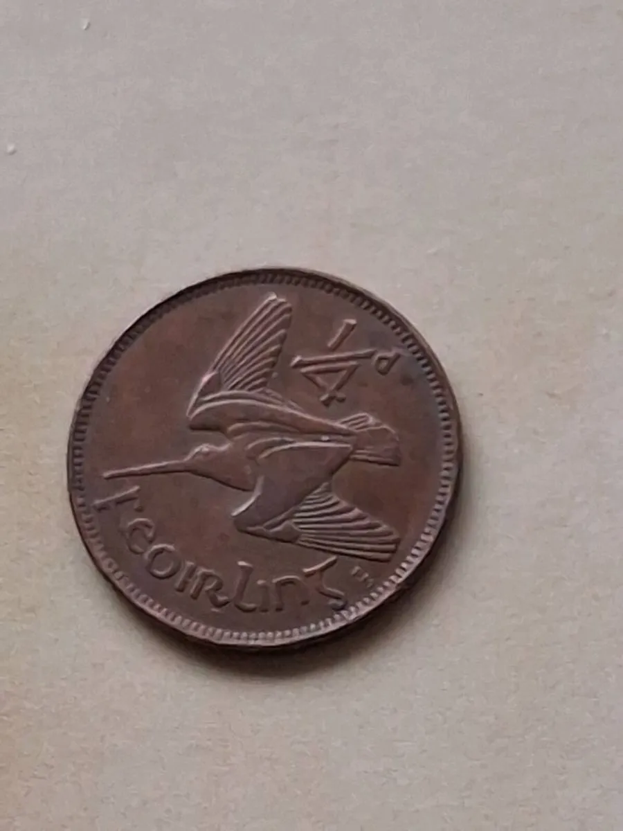 1944 irish Farthing (bronze) - Image 1