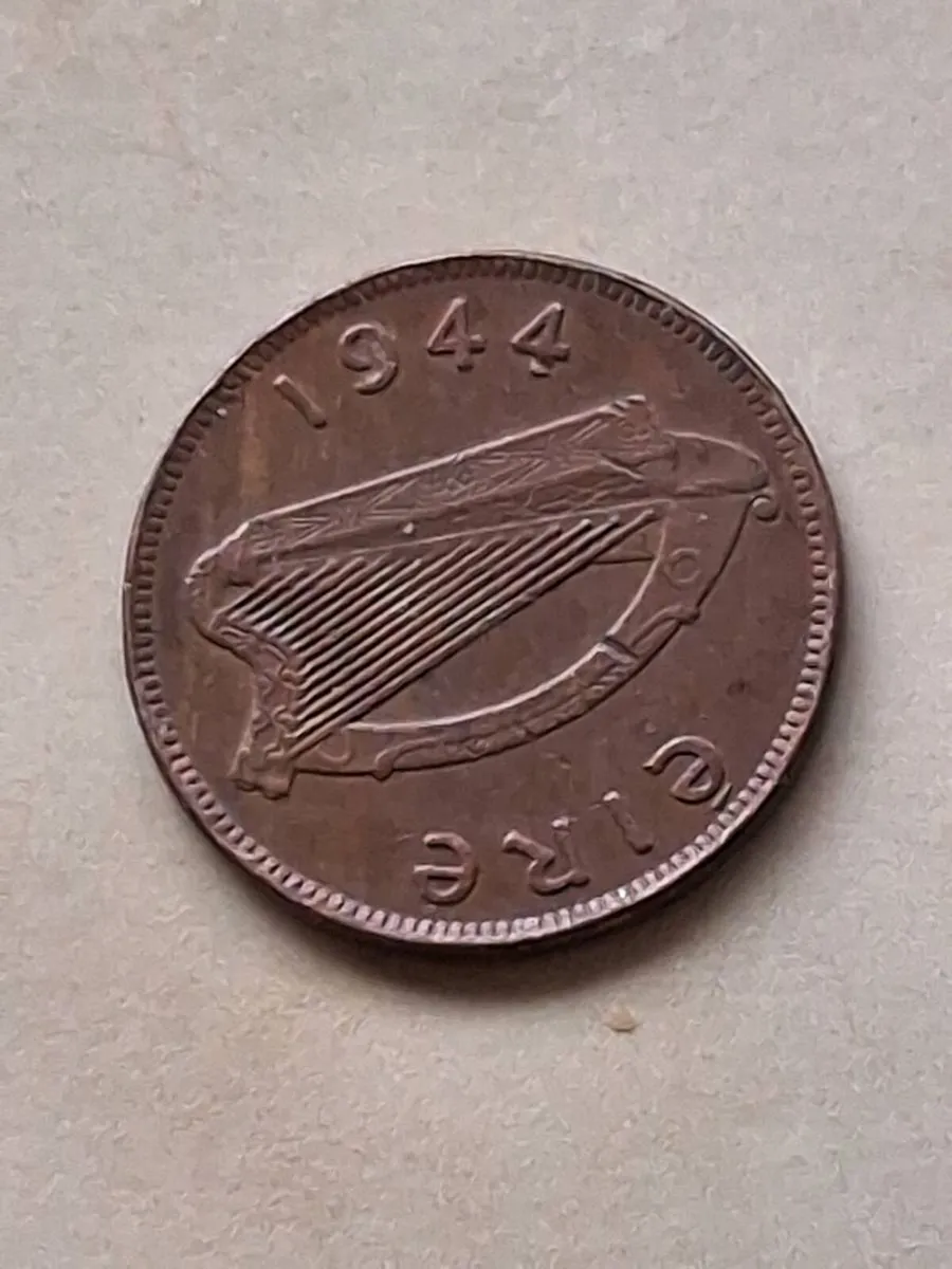 1944 irish Farthing (bronze) - Image 2