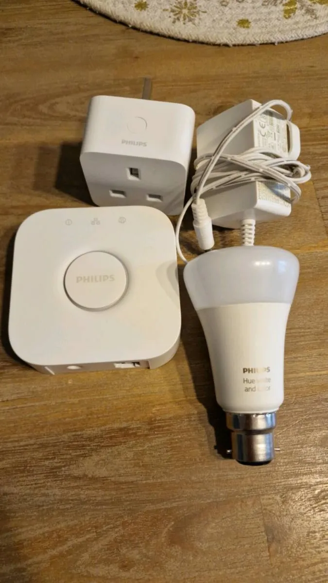 Philips hue bridge + smart plug + light