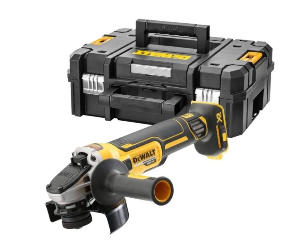 DeWalt DCG405NT 18v 125mm Brushless Angle Grinder - Image 1