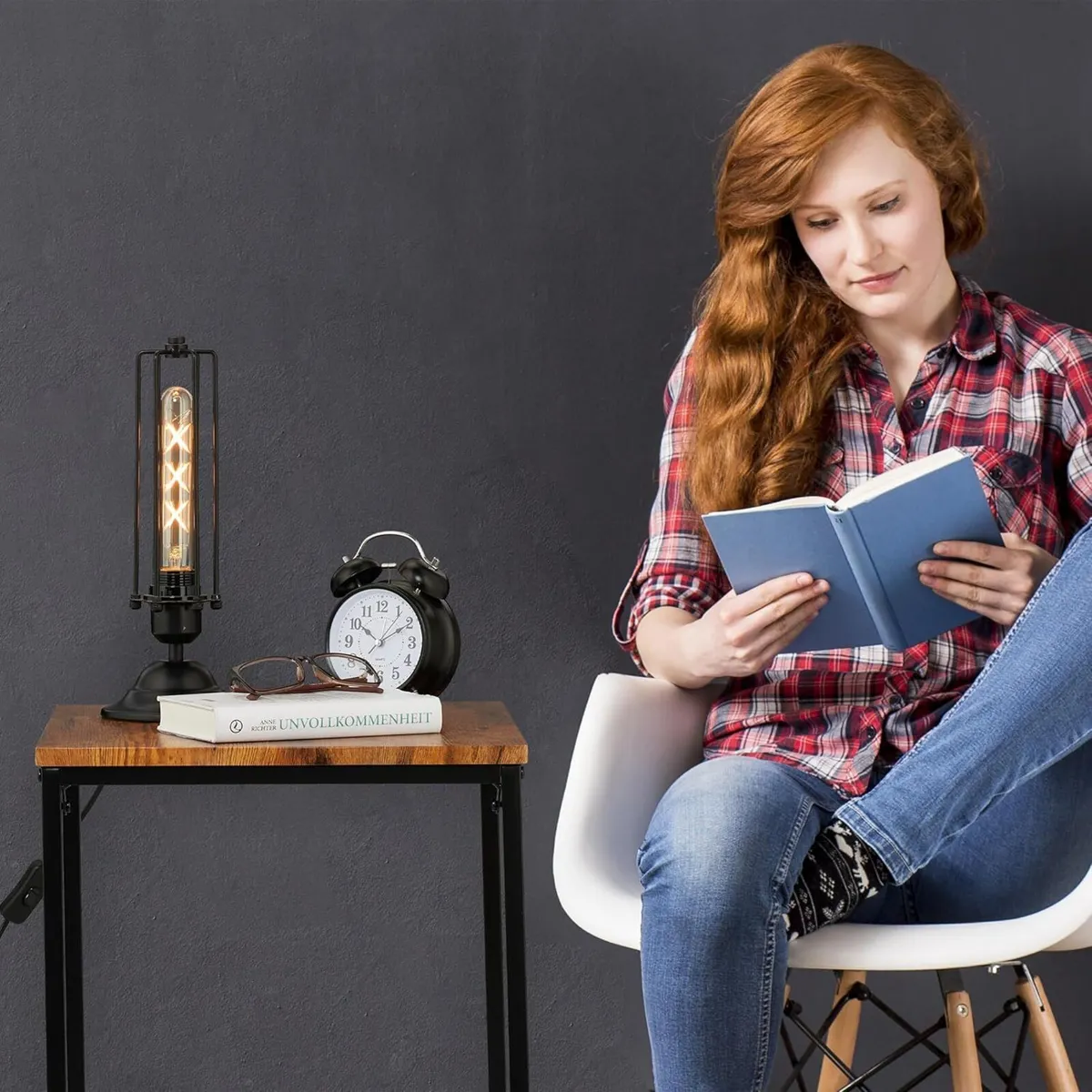 Side Table Set of 3 Stackable Sizes Coffee - Image 4