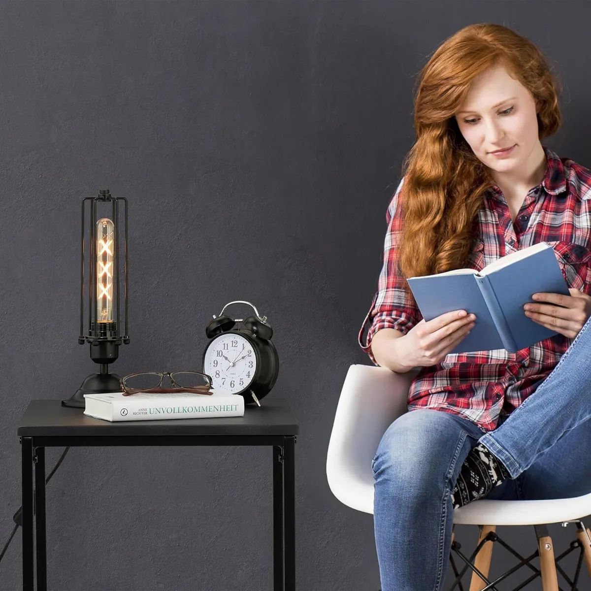 Side Table Set of 2 Stackable Sizes Coffee - Image 4