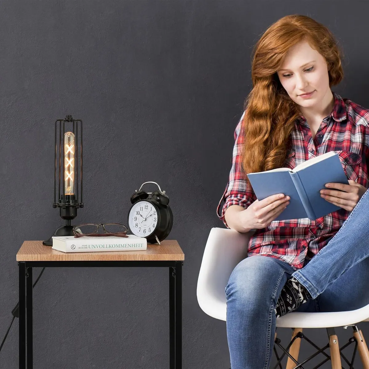 Side Table Set of 3 Stackable Sizes Coffee - Image 4