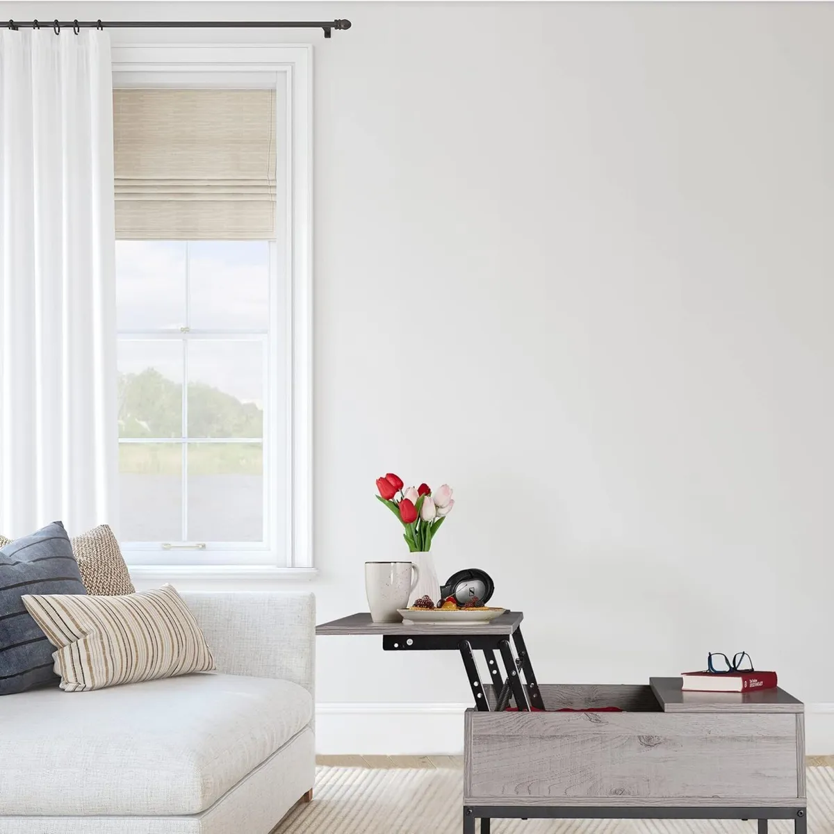 Coffee Table with Lift Top Living Room Storage - Image 4