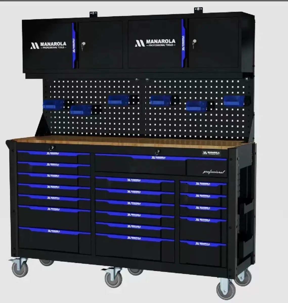 19 Drawer Tool Box Toolchest With Back Panel - Image 2