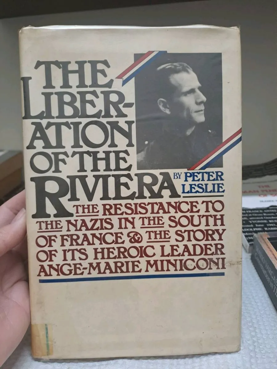 1st ed The Liberation of the Riviera Peter Leslie - Image 1