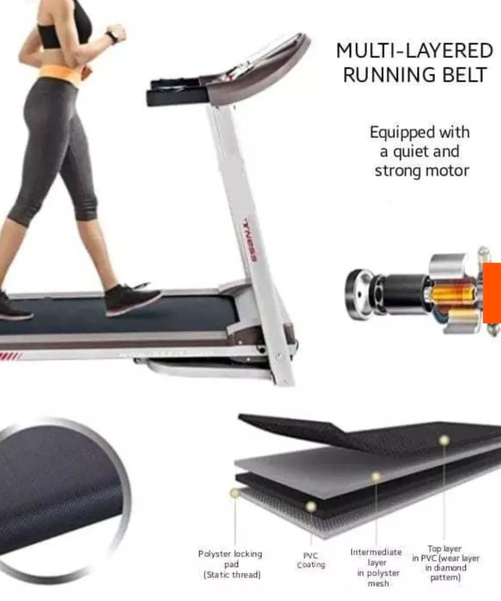 POWER TRACK 4000 Folding Treadmill-Manual Incline - Image 4