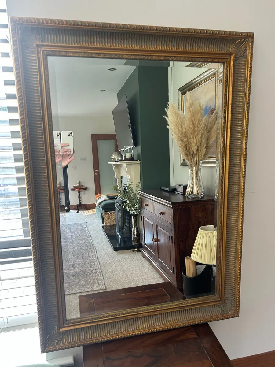 Gilt frame mirror - Image 1