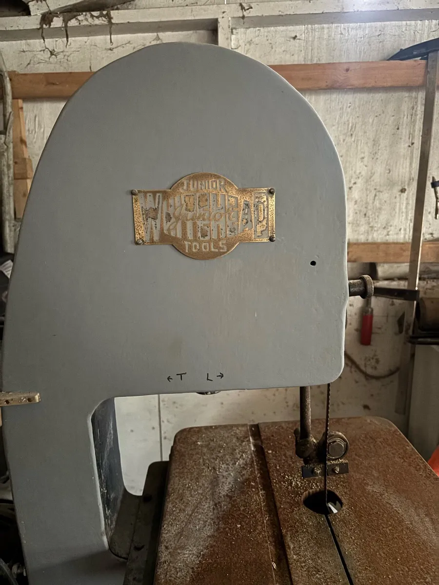 Whitehead bandsaw SINGLE PHASE 240v - Image 2
