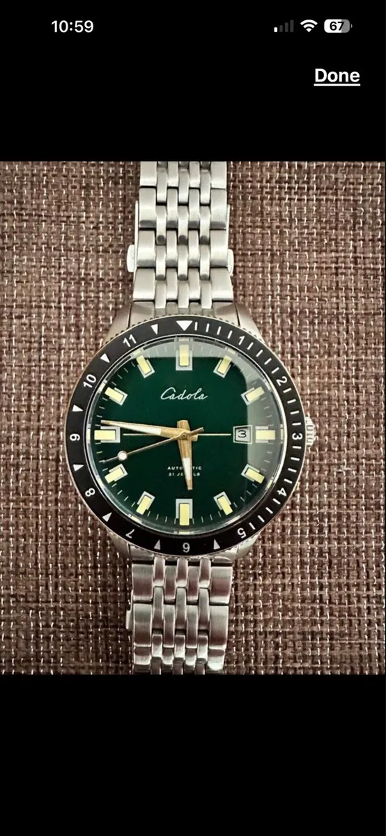 Mens watch - Image 1