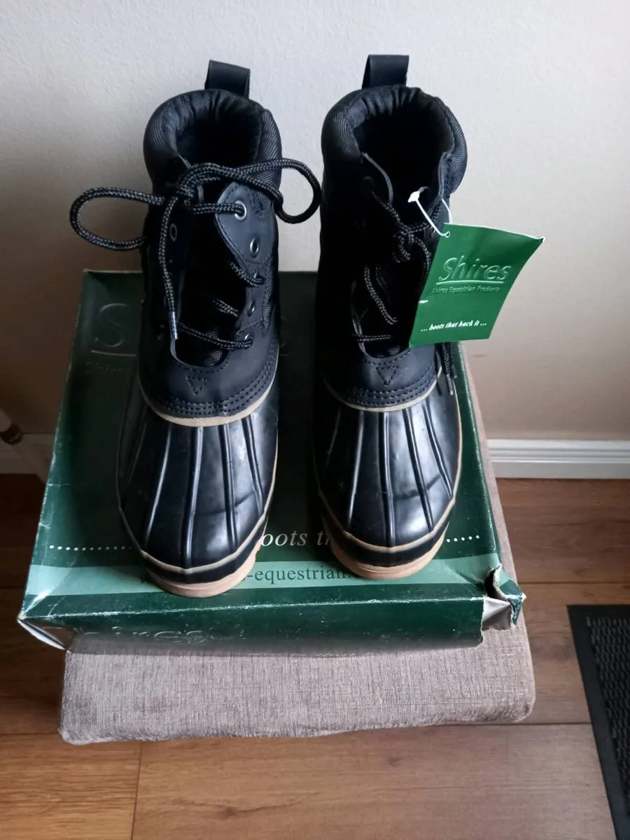 Men's Hard Leather Boots - Image 1