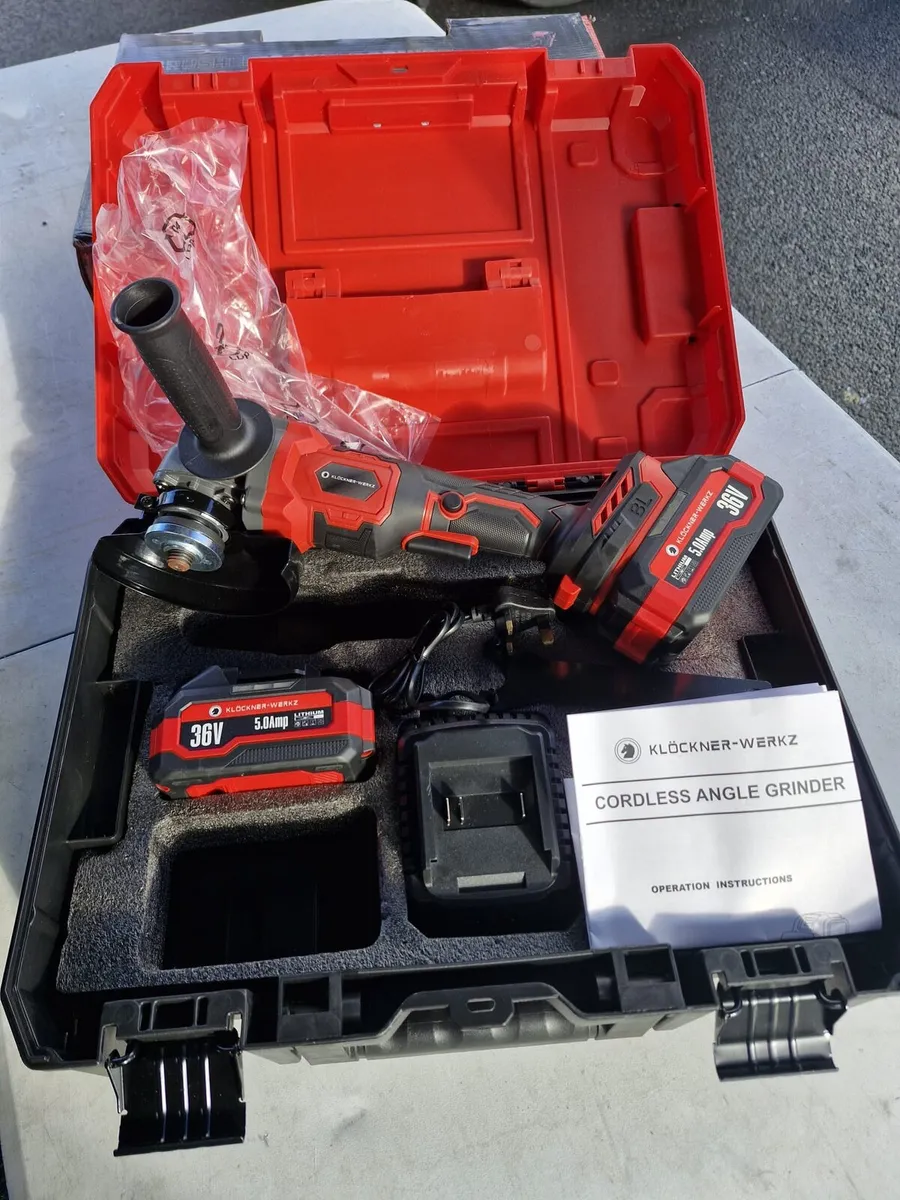 36volt brushless angle grinder - Image 1