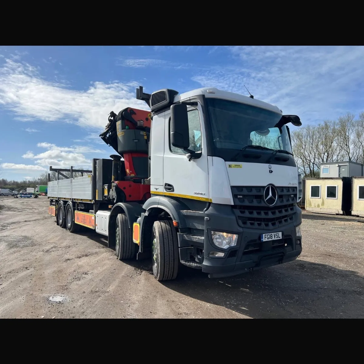 Mercedes Arocs Palfinger 50 Ton Crane - Image 1
