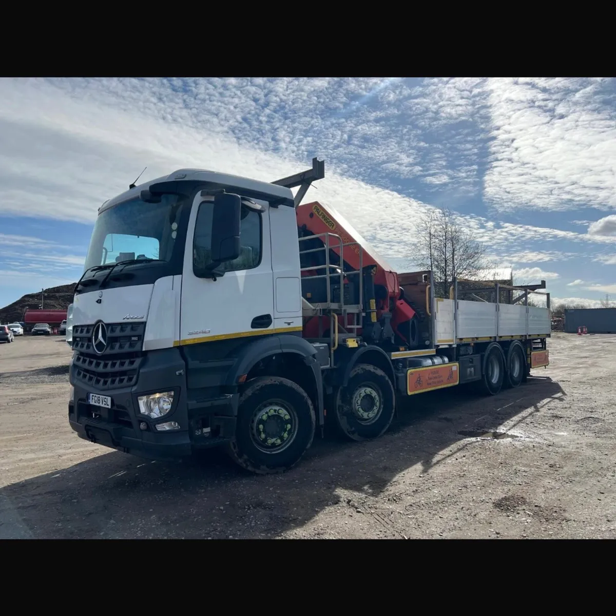 Mercedes Arocs Palfinger 50 Ton Crane - Image 2