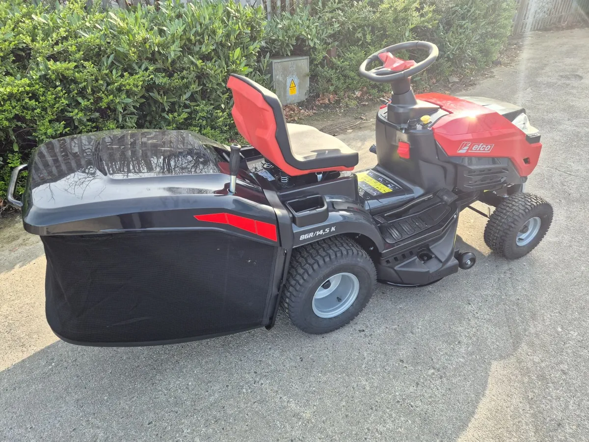 New Efco 86R 14.5K Ride On Lawnmower - Image 3