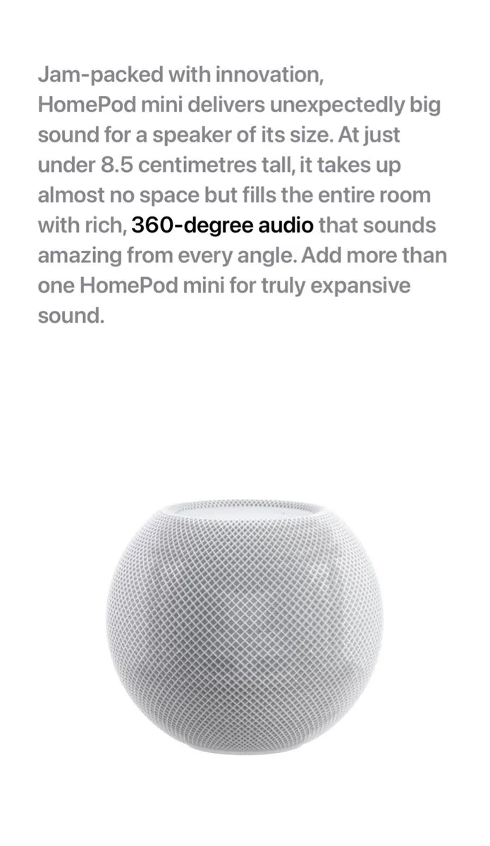 Apple Homepod Mini - Image 2